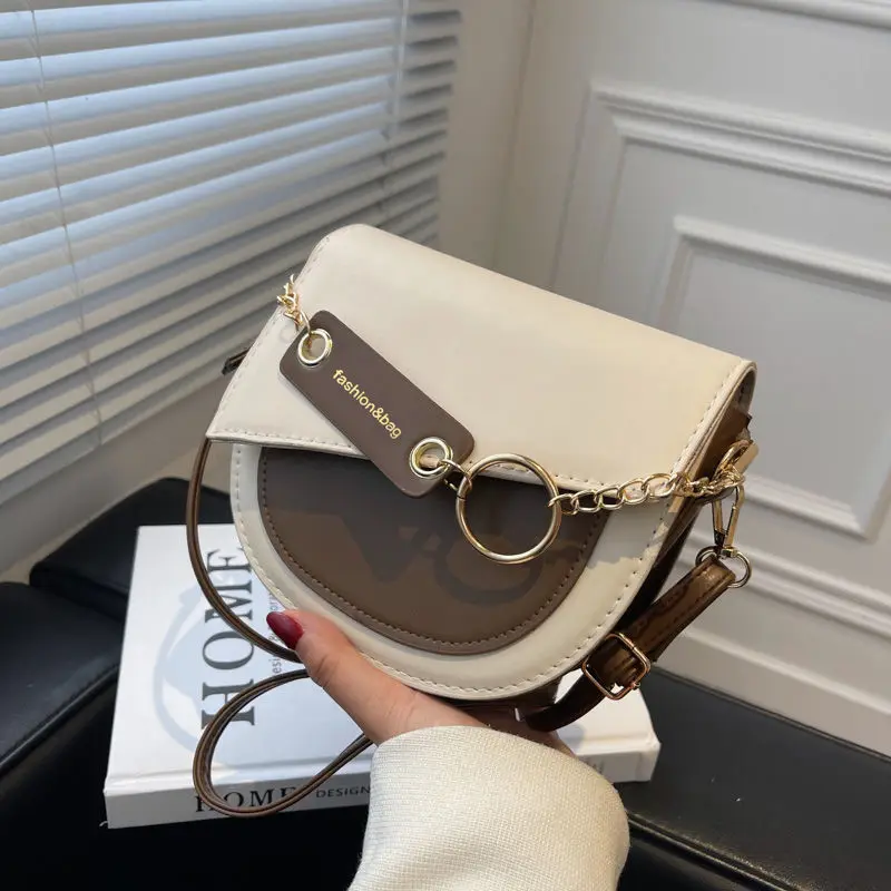 Women Saddle Bags 2023 New Purses Small Clutch Handbags Simple Casual Flap Messenger Bag Luxury Designer Crossbody Shoulder Bag
Women Saddle Bags 2023 New Purses Small Clutch Handbags Simple Casual Flap Messenger Bag Luxury Designer Crossbody Shoulder Bag