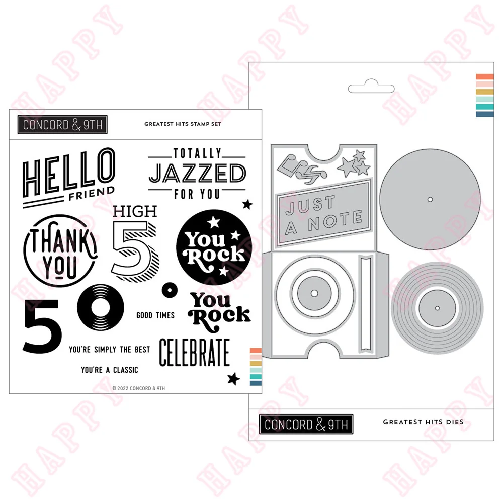New Metal Cutting Dies And Stamps Greatest Hits Decoration For Diy Scrapbook Diary Album Paper Template Card Embossing Handcraft
New Metal Cutting Dies And Stamps Greatest Hits Decoration For Diy Scrapbook Diary Album Paper Template Card Embossing Handcraft