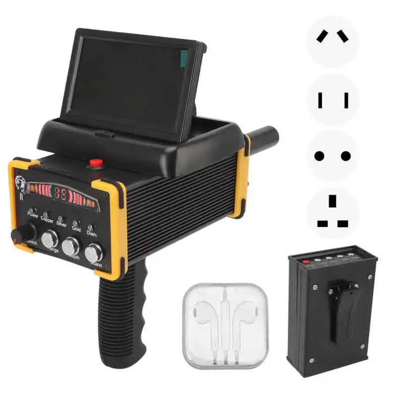 30m Deep Metal Detector Folding Screen Gold Finder Metal Scanner Device Search Range 1000m GR90
30m Deep Metal Detector Folding Screen Gold Finder Metal Scanner Device Search Range 1000m GR90