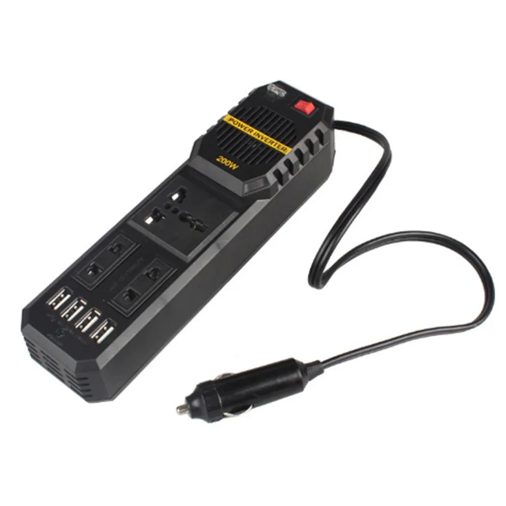 Lightweight Car Inverter DC 12V to AC 220V Adapter USB Charger Socket Power Converter Car Electronics Accessories
Lightweight Car Inverter DC 12V to AC 220V Adapter USB Charger Socket Power Converter Car Electronics Accessories