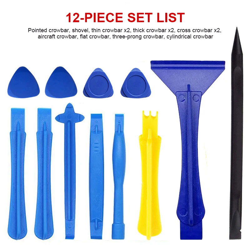Plastic Pry Bar Tools Blade Opening Tools Repair Kit for Electronic Equipment Kits Screen Opening Tools for Mobile Phone Repair
Plastic Pry Bar Tools Blade Opening Tools Repair Kit for Electronic Equipment Kits Screen Opening Tools for Mobile Phone Repair