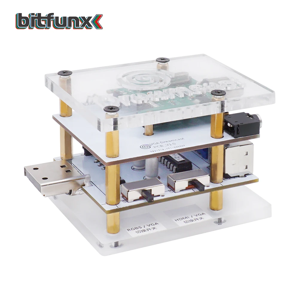 Видеоадаптер HDMI/VGA, RGBS, выход для консоли SEGA Dreamcast, цифровой или аналоговый сигнал
Видеоадаптер HDMI/VGA, RGBS, выход для консоли SEGA Dreamcast, цифровой или аналоговый сигнал