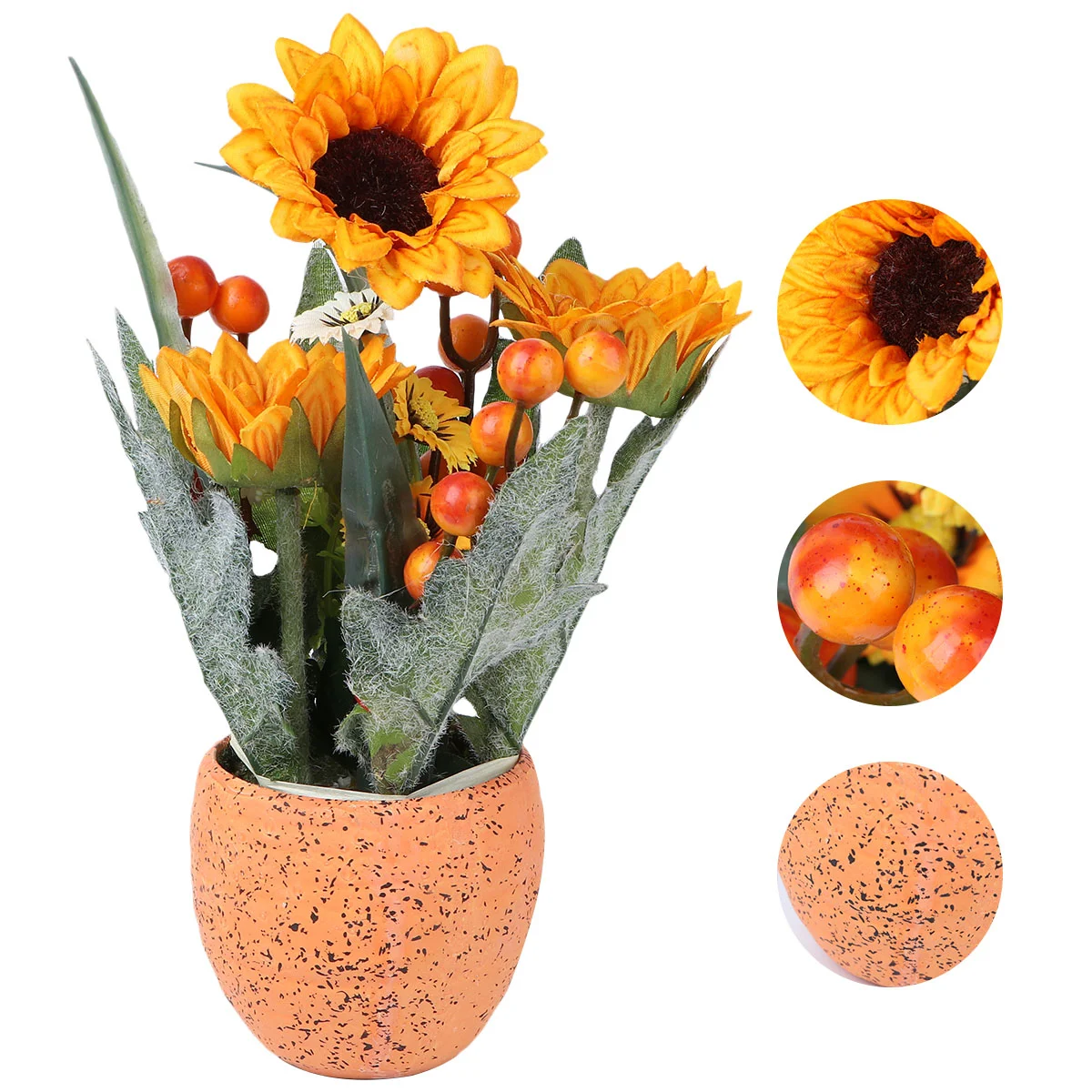 1Pc Sunflower Party Arrangement Decoration Sunflower Table Centerpiece Artificial Sunflower Sunflowers
1Pc Sunflower Party Arrangement Decoration Sunflower Table Centerpiece Artificial Sunflower Sunflowers