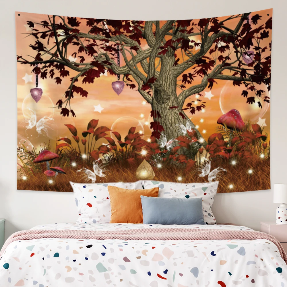 Magical Tree Of Life Kawaii Room Decor Tapestry Psychedelic Aesthetic Hippie For Wall Hanging Background Yoga Bedroom Blankets
Magical Tree Of Life Kawaii Room Decor Tapestry Psychedelic Aesthetic Hippie For Wall Hanging Background Yoga Bedroom Blankets