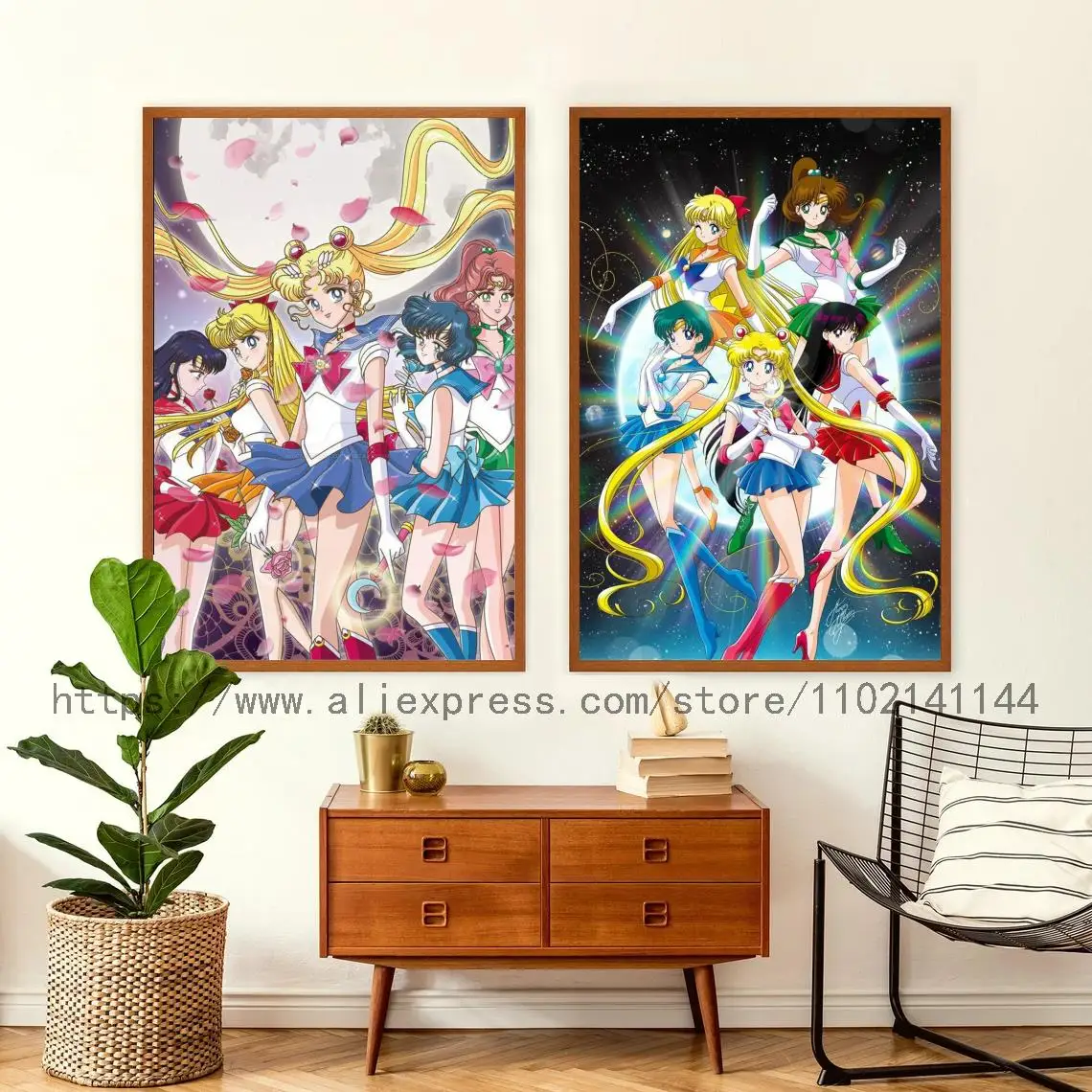 Sailor Moon Action TV Show Decoration Art Poster Wall Art Personalized Gift Modern Family bedroom Decor Canvas Posters
Sailor Moon Action TV Show Decoration Art Poster Wall Art Personalized Gift Modern Family bedroom Decor Canvas Posters