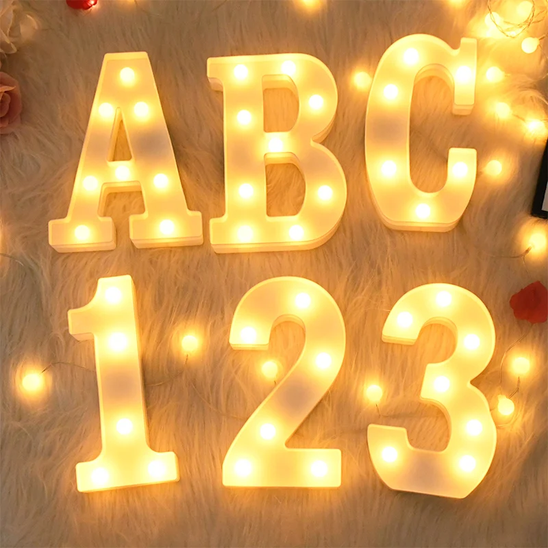 21cm LED Letter Lights Heart Letter Symbol Sign Night Light for Christmas Valentine's Day Wedding Party Desk Home Decoration
21cm LED Letter Lights Heart Letter Symbol Sign Night Light for Christmas Valentine's Day Wedding Party Desk Home Decoration