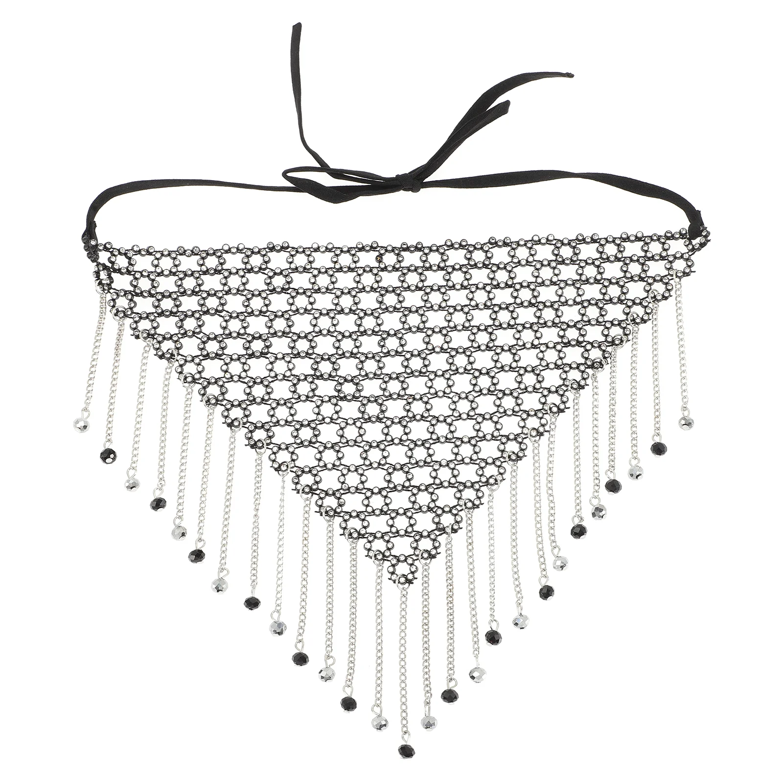 Metal Tassel Mask Party Costume Masquerade Crystal Veil Rhinestones Face Jewelry Prom Necklaces Accessories Chain 
Metal Tassel Mask Party Costume Masquerade Crystal Veil Rhinestones Face Jewelry Prom Necklaces Accessories Chain