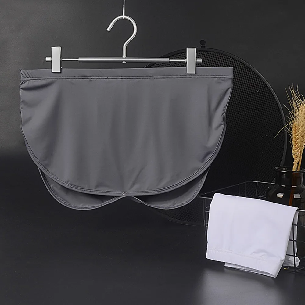 Men Detachable And Closed Low Waist Boxers Briefs Ice Silk Skin-Friendly Breathable Boxer Shorts Arrow Home Loose Underpants
Men Detachable And Closed Low Waist Boxers Briefs Ice Silk Skin-Friendly Breathable Boxer Shorts Arrow Home Loose Underpants