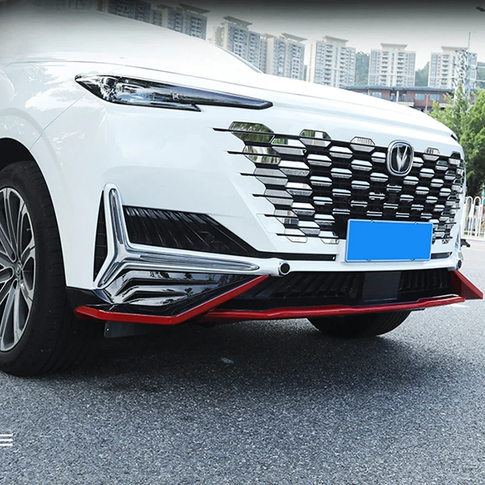 Для Changan UNIK UNI-K 2021-2023 2024 аксессуары карбоновая отделка передняя лопата автомобиля