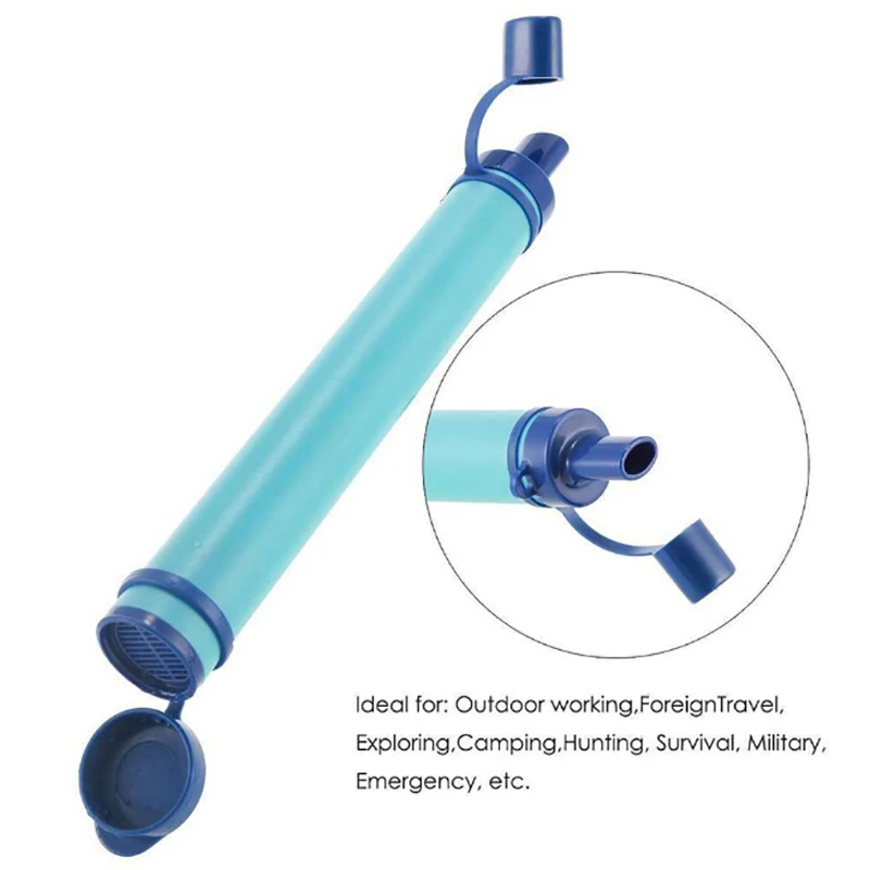 Outdoor Water Purifier Portable filter straw wild life emergency direct drinking water filtering tool Disinfection individual
Outdoor Water Purifier Portable filter straw wild life emergency direct drinking water filtering tool Disinfection individual