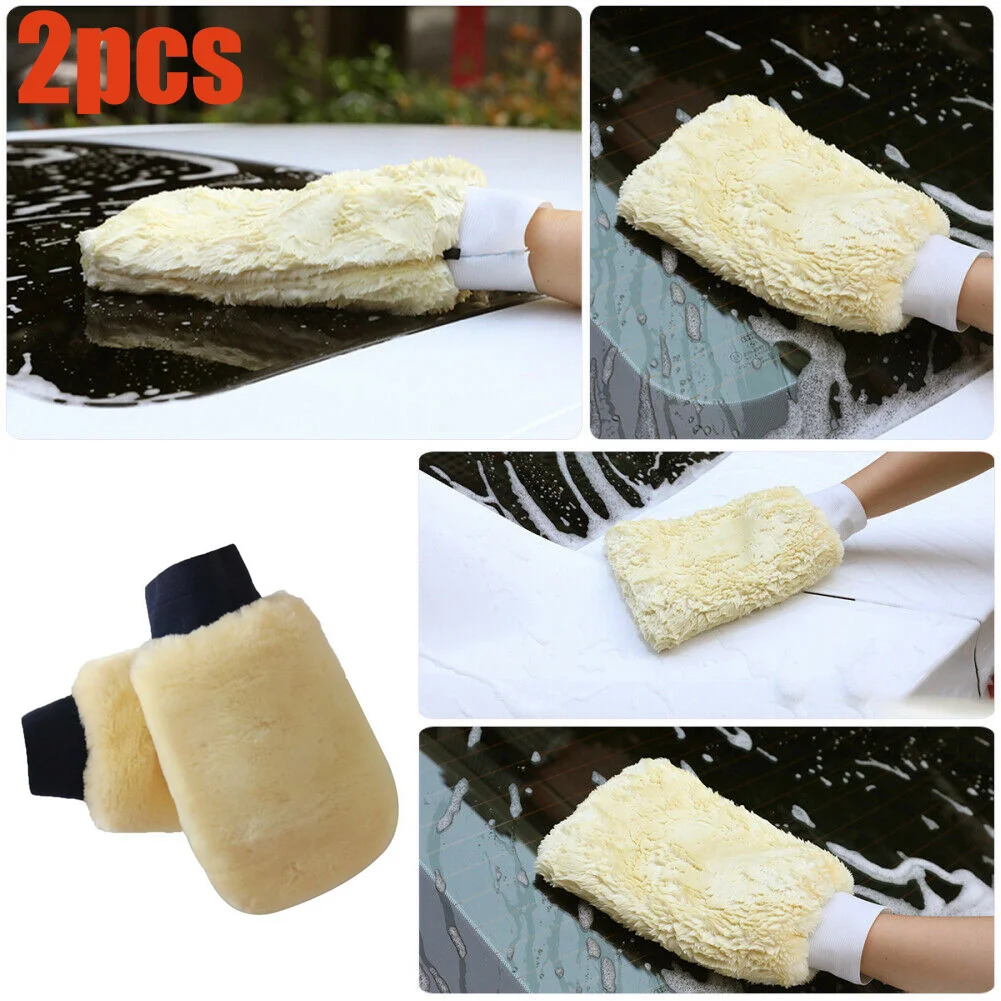 2Pcs Car Cleaning Gloves Plush Wipe Waxing Thickened Car Wash Gloves Car Cleaning Tool Double-sided Thickened Beige 24*15cm
2Pcs Car Cleaning Gloves Plush Wipe Waxing Thickened Car Wash Gloves Car Cleaning Tool Double-sided Thickened Beige 24*15cm