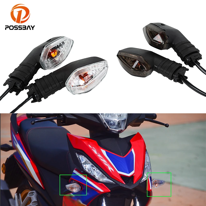 Motorcycle LED Turn Signal Lights Front Rear Flasher Stop Signals Lamp for Honda RS150 V2 RS150R Accessories Luz Intermitente
Motorcycle LED Turn Signal Lights Front Rear Flasher Stop Signals Lamp for Honda RS150 V2 RS150R Accessories Luz Intermitente