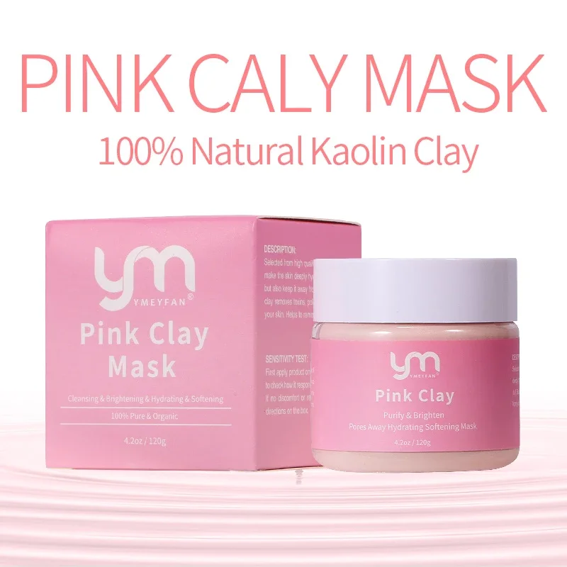 YMEYFAN 120G Pore Refining Pink Clay Mask Pore Black Dots Blackhead Deep Cleansing Anti-acne Oil-control Rose Mud Facial Mask 
YMEYFAN 120G Pore Refining Pink Clay Mask Pore Black Dots Blackhead Deep Cleansing Anti-acne Oil-control Rose Mud Facial Mask