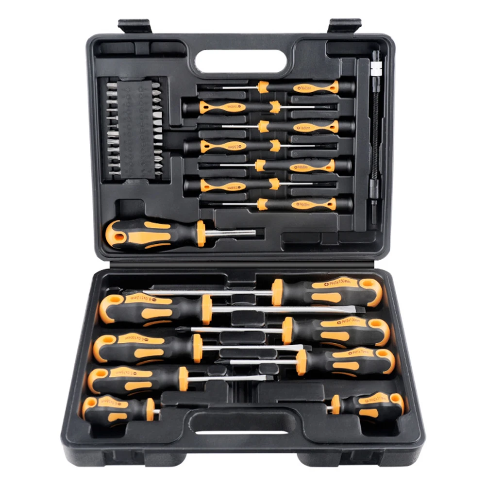 Reliable Torx Screwdriver Set 42PCS Nonslip Handle Magnetic Spanner Head Essential Tools for Home Improvement
Reliable Torx Screwdriver Set 42PCS Nonslip Handle Magnetic Spanner Head Essential Tools for Home Improvement