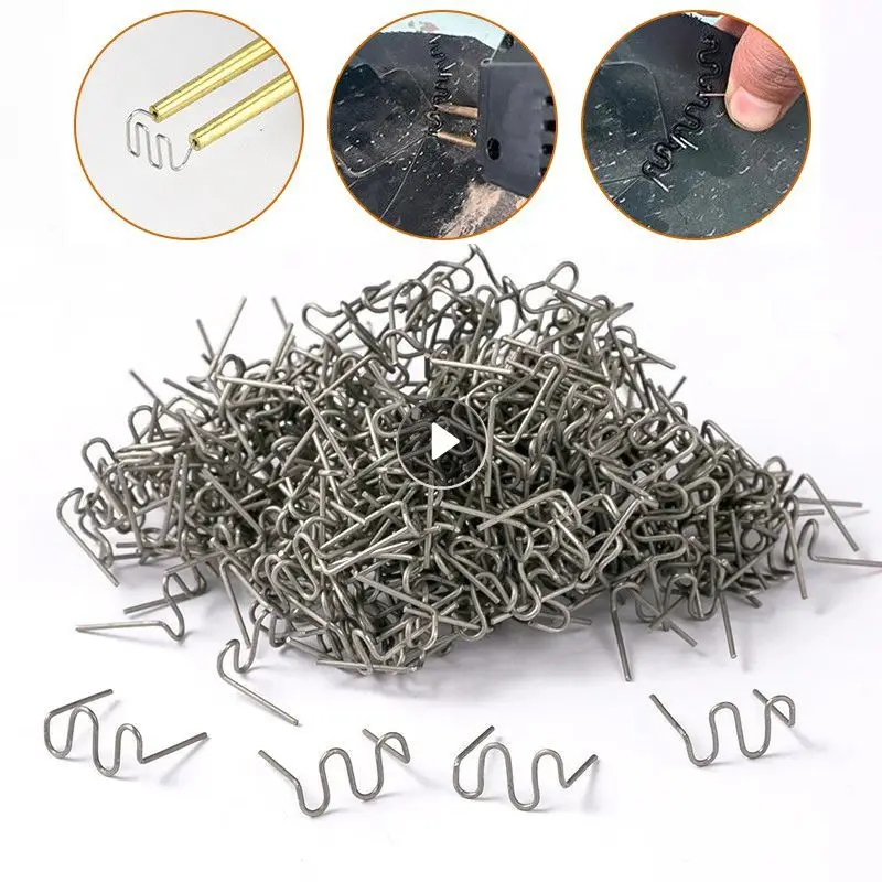 100PCS Hot Stapler Staples Plastic Welders Repair Standard Car Bumper For Repair Welding Machine Repair Tool Accessories
100PCS Hot Stapler Staples Plastic Welders Repair Standard Car Bumper For Repair Welding Machine Repair Tool Accessories