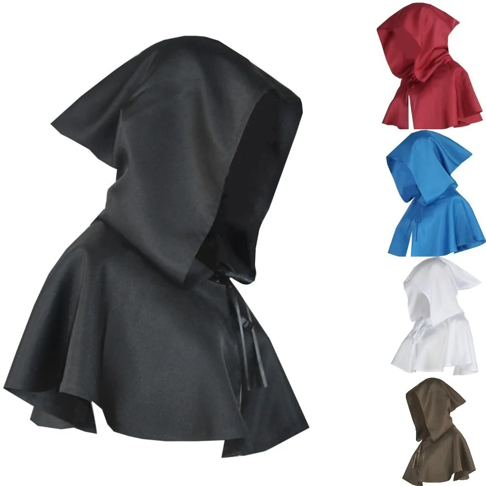Halloween Cosplay Costume Death Cloak Medieval Hooded Cloak Fancy Dress Party Costume Props Accessories
Halloween Cosplay Costume Death Cloak Medieval Hooded Cloak Fancy Dress Party Costume Props Accessories