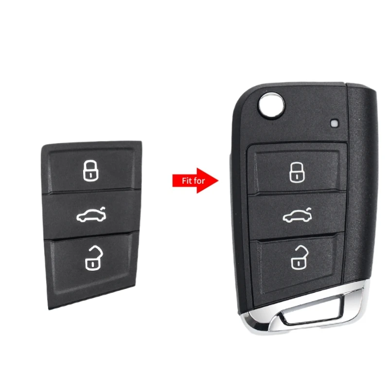 Car Key button Pad For Skoda 2017 Octavia For VW Volkswagen Golf 7 4 5 MK4 6 3 Buttons Rubber Pads Filp Key Shell Case
Car Key button Pad For Skoda 2017 Octavia For VW Volkswagen Golf 7 4 5 MK4 6 3 Buttons Rubber Pads Filp Key Shell Case