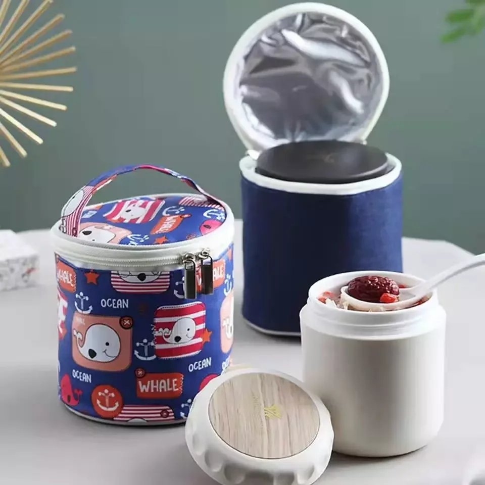 NEW IN Stainless Steel Lunch Box Thermo Keep Hot Bag Insulated Cool Waterproof Canvas Picnic Food Food Storage Container Bag Box
NEW IN Stainless Steel Lunch Box Thermo Keep Hot Bag Insulated Cool Waterproof Canvas Picnic Food Food Storage Container Bag Box