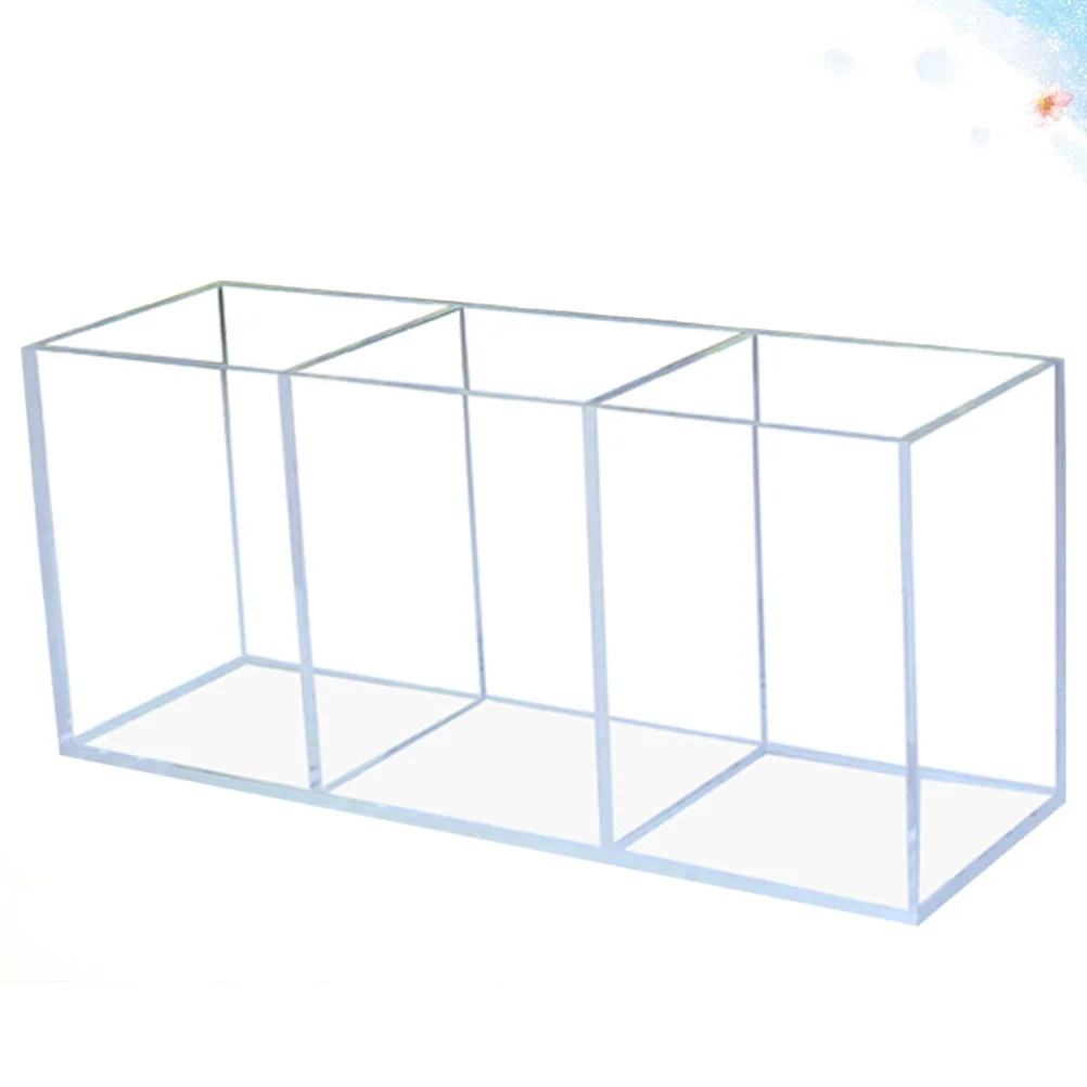 Holder Brush Acrylic Makeup Organizer Mini Desktop Dispenser Pen Container Sundries Stand Cutlery Kitchen Compartment Box
Holder Brush Acrylic Makeup Organizer Mini Desktop Dispenser Pen Container Sundries Stand Cutlery Kitchen Compartment Box