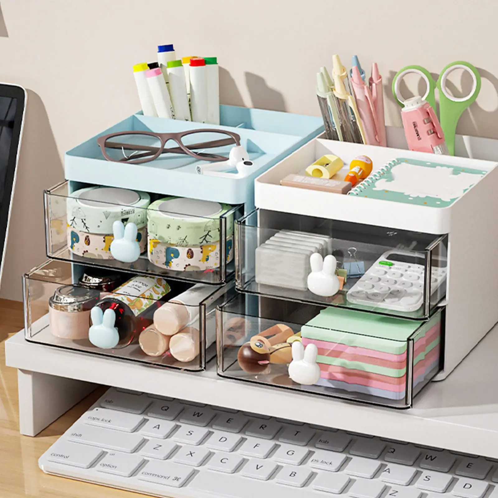 Cosmetic Organizer Drawer Storage Box Office Stationery Holder 12x16x11.5cm Plastic Accessories Home Bathroom Makeup Sewing Draw
Cosmetic Organizer Drawer Storage Box Office Stationery Holder 12x16x11.5cm Plastic Accessories Home Bathroom Makeup Sewing Draw