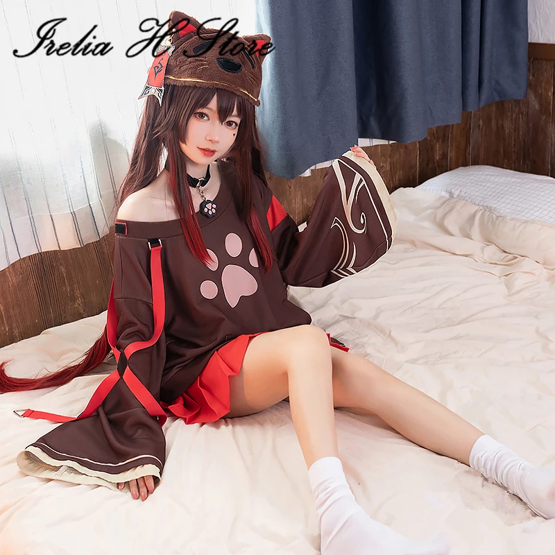 Irelia H Store Hutao Genshin Impact Hutao Cosplay Costume Black cat daily household top Halloween Costumes
Irelia H Store Hutao Genshin Impact Hutao Cosplay Costume Black cat daily household top Halloween Costumes
