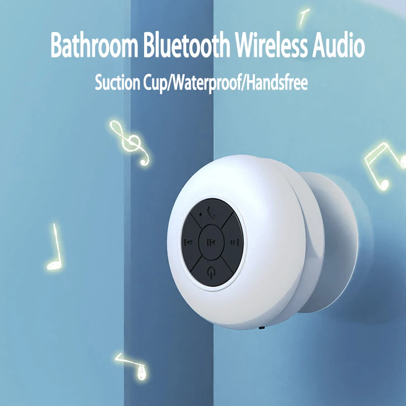 Портативный с присоской Водонепроницаемая Bluetooth-колонка, беспроводная уличная Bluetooth-колонка, Беспроводная Громкая связь для ванной и автомобиля
Портативный с присоской Водонепроницаемая Bluetooth-колонка, беспроводная уличная Bluetooth-колонка, Беспроводная Громкая связь для ванной и автомобиля