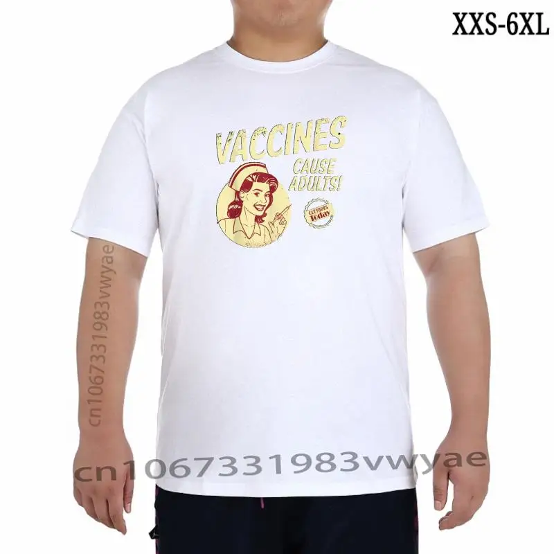 Funny Pro Vaccination Vaccines Cause Adults TShirt Graphic Men T Shirt Cotton Tops Shirts Printed On XXS-6XL
Funny Pro Vaccination Vaccines Cause Adults TShirt Graphic Men T Shirt Cotton Tops Shirts Printed On XXS-6XL