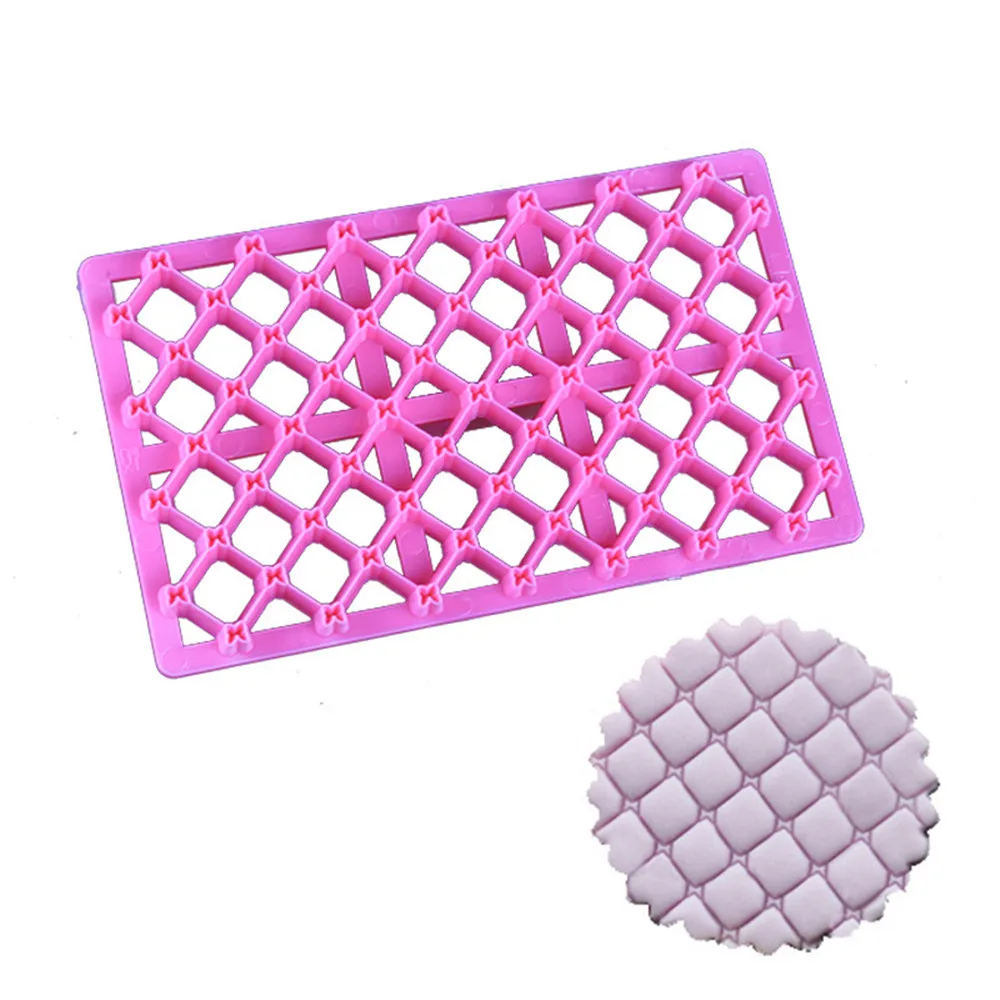 Plastic Printing Biscuits Chocolates Cake Cookie Cutter Fondant Lace Decoration Petal Quilt Embosser Mold Tools Pastry Baking
Plastic Printing Biscuits Chocolates Cake Cookie Cutter Fondant Lace Decoration Petal Quilt Embosser Mold Tools Pastry Baking