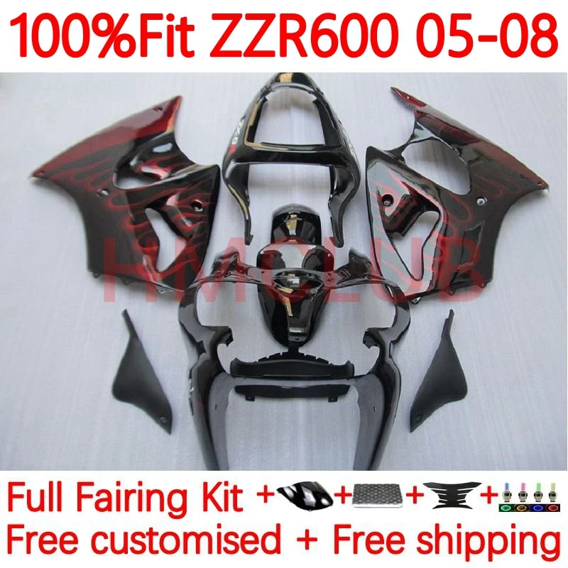 Инъекция OEM для KAWASAKI NINJA ZZR-600 ZZR600 red Flame ZZR 600 600CC 2005 2006 2007 2008 ZX600 05 06 07 08 обтекатель 54No.2
Инъекция OEM для KAWASAKI NINJA ZZR-600 ZZR600 red Flame ZZR 600 600CC 2005 2006 2007 2008 ZX600 05 06 07 08 обтекатель 54No.2