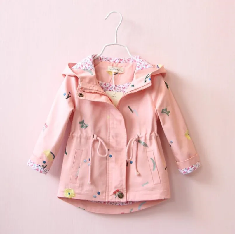 NEW Spring Autumn Girls Windbreaker Coat Jackets Baby Kids Flower Embroidery Hooded Outwear For Baby Kids Coats Jacket Clothing
NEW Spring Autumn Girls Windbreaker Coat Jackets Baby Kids Flower Embroidery Hooded Outwear For Baby Kids Coats Jacket Clothing