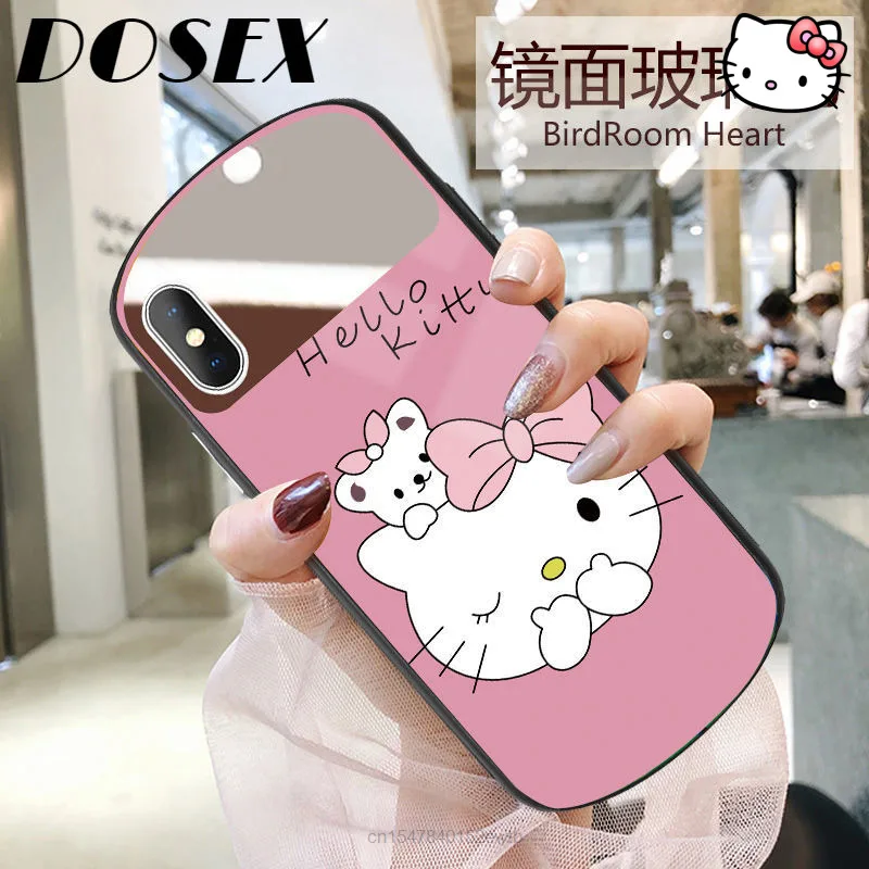 Oval Mirror Sanrio Hello Kitty Iphone12 11 13 Pro Max X Xs Xr Mini Case 7 8 Plus Glass Cartoon Cute Girl Aesthetic Trendy Cover
Oval Mirror Sanrio Hello Kitty Iphone12 11 13 Pro Max X Xs Xr Mini Case 7 8 Plus Glass Cartoon Cute Girl Aesthetic Trendy Cover