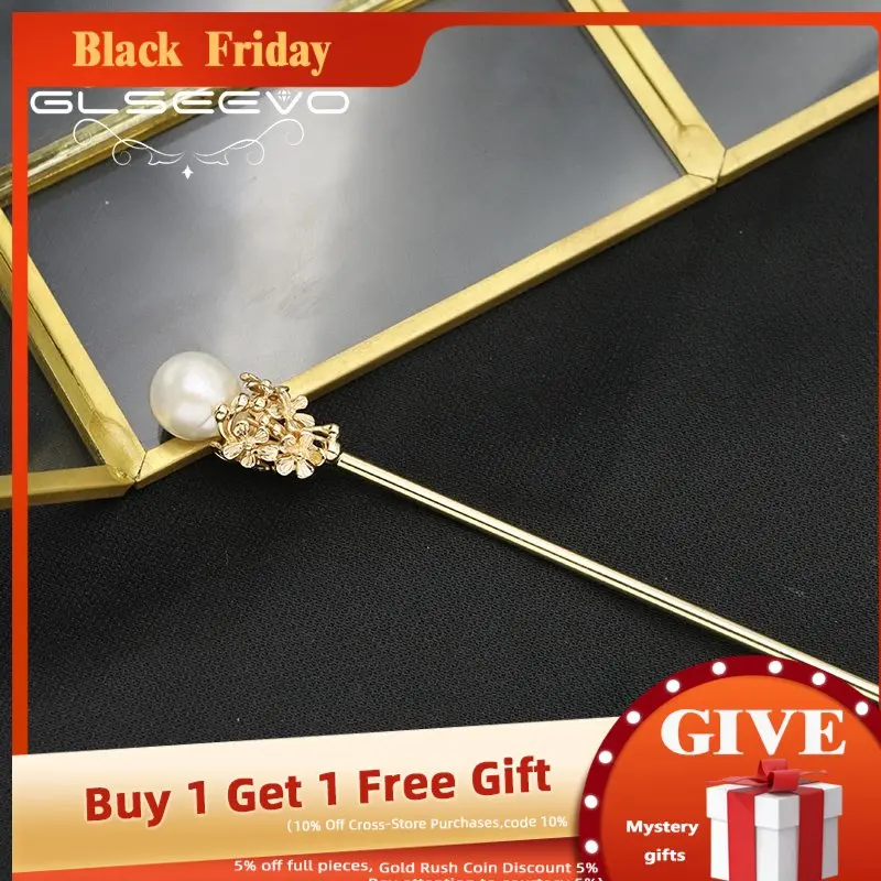 GLSEEVO White Natural Freshwater Pearls Flowers Hairpins 2022 Korean Fashion Popular Luxury Wedding Accessories AnniversaryGifts
GLSEEVO White Natural Freshwater Pearls Flowers Hairpins 2022 Korean Fashion Popular Luxury Wedding Accessories AnniversaryGifts