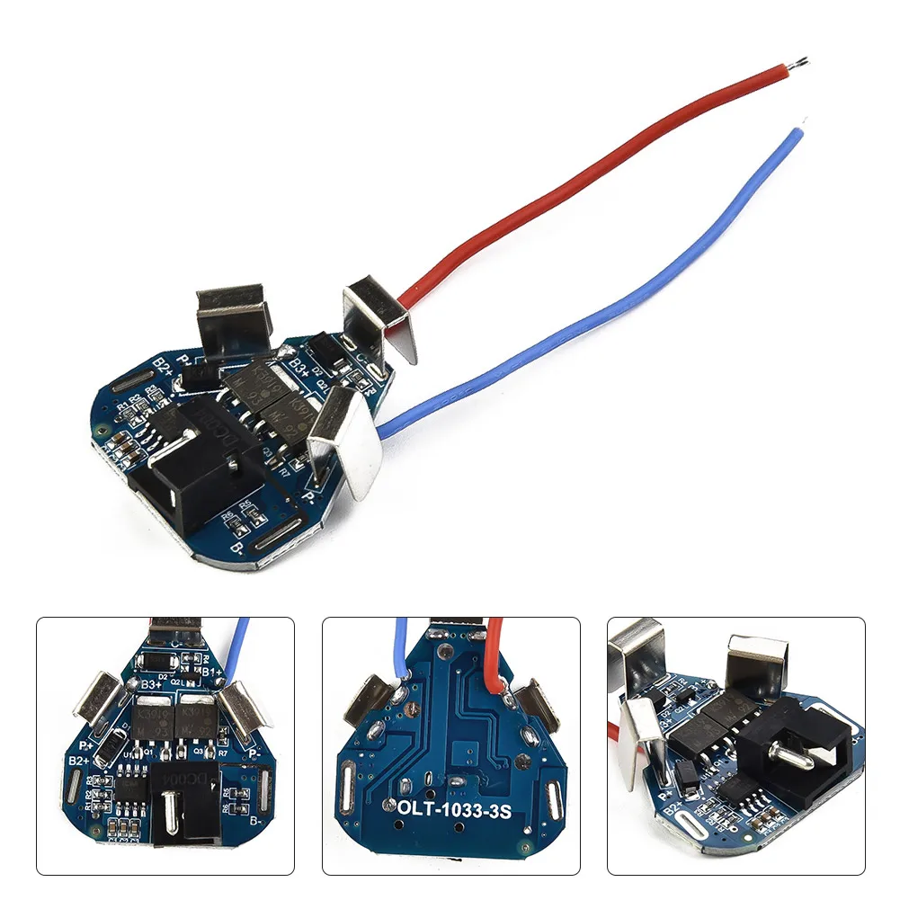 3S 12.6V 6A BMS Li-ion Lithium Battery Protection Board 18650 Power Bank Balancer Battery Equalizer Board for Electric Drill
3S 12.6V 6A BMS Li-ion Lithium Battery Protection Board 18650 Power Bank Balancer Battery Equalizer Board for Electric Drill