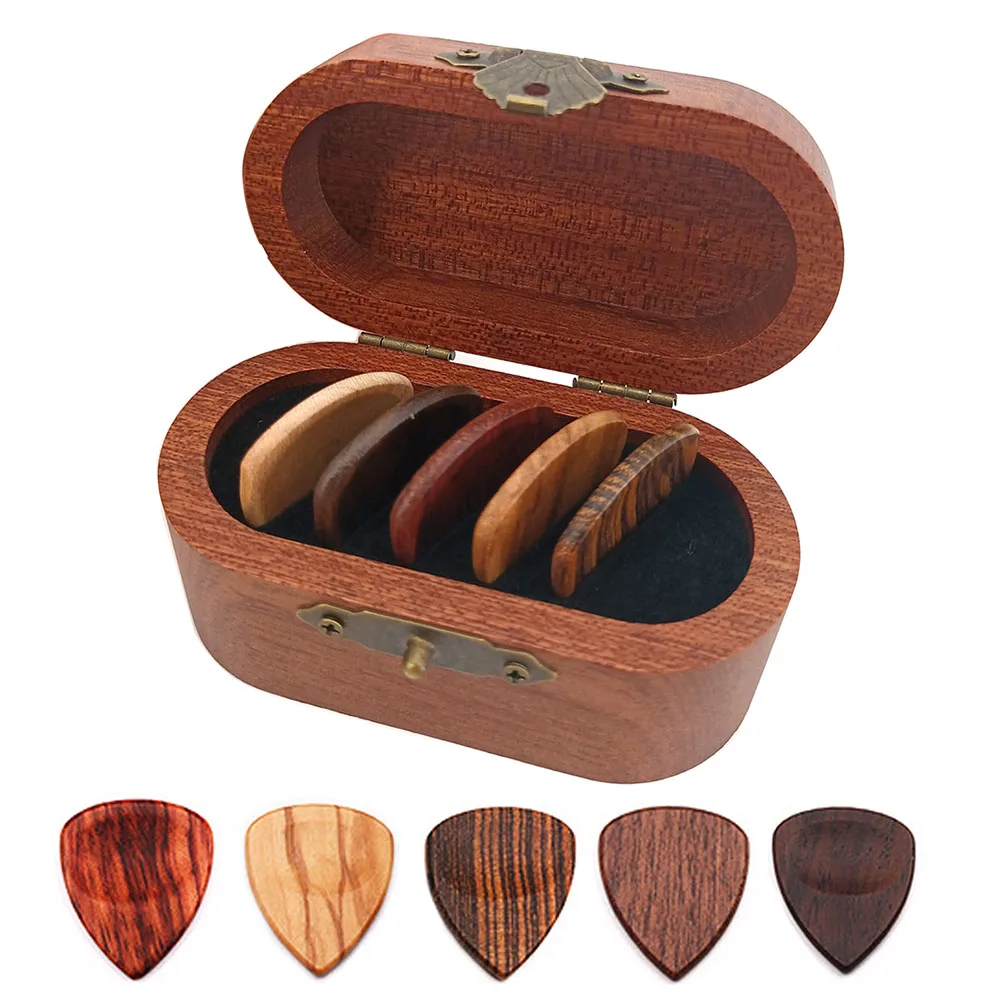 Practical To Use Guitar Pick Box Guitar Pick Box 10*5*2cm Guitar Picks Case Plectrum Storage Box With 5 Wood Picks
Practical To Use Guitar Pick Box Guitar Pick Box 10*5*2cm Guitar Picks Case Plectrum Storage Box With 5 Wood Picks