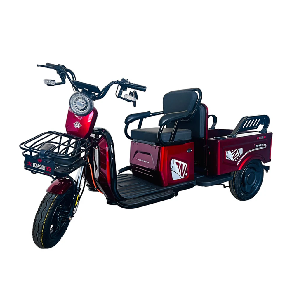 600w Electric Tricycle Super Mute Electromobile Dual Shock Absorption Continuous Range Battery Vehicle
600w Electric Tricycle Super Mute Electromobile Dual Shock Absorption Continuous Range Battery Vehicle