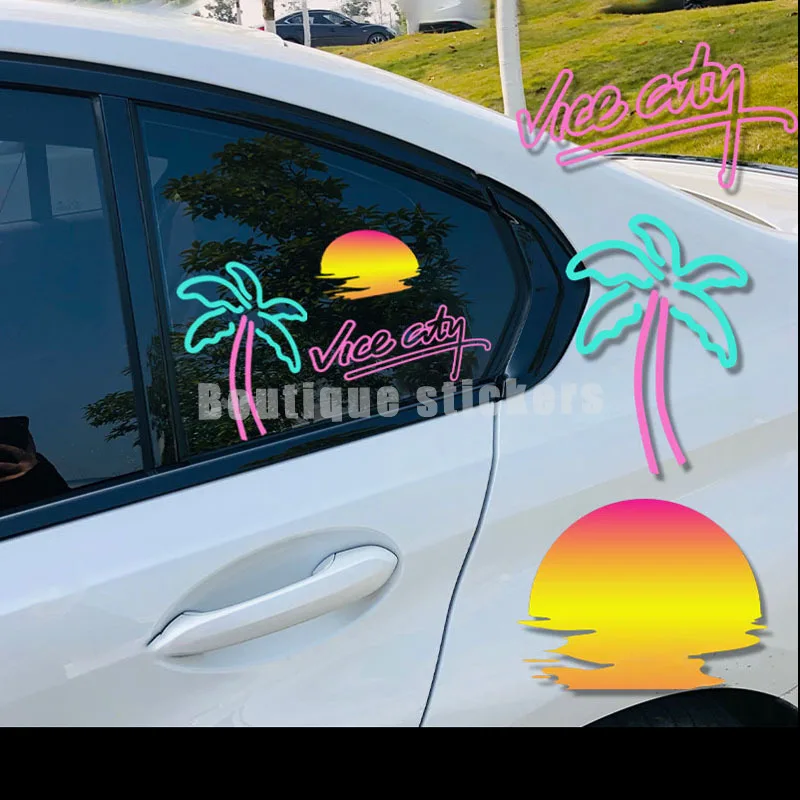 Personality Camping Car Die-cut Sticker Wave Art Sunset Shape Body Sticker RV Scooter Surfboard Waterproof Decal
Personality Camping Car Die-cut Sticker Wave Art Sunset Shape Body Sticker RV Scooter Surfboard Waterproof Decal