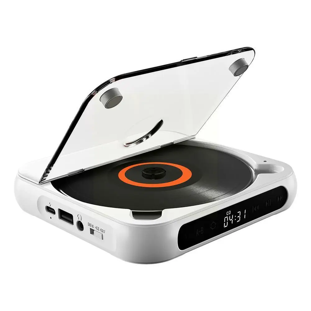 Bluetooth-Compatible CD Player USB AUX Playback CD Music Player Memory Function Personal CD Player 1200 MAh Battery For Hom I4S9
Bluetooth-Compatible CD Player USB AUX Playback CD Music Player Memory Function Personal CD Player 1200 MAh Battery For Hom I4S9