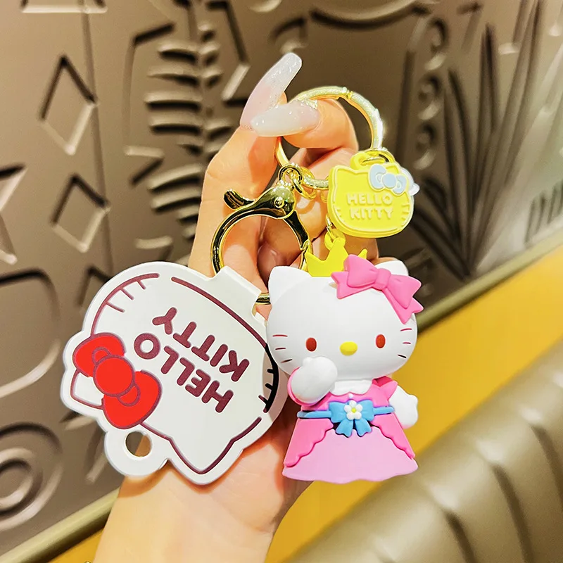 Diy Hello Kitty Cosplay Sanrio Cartoon Key Chain Glue Lovers Keychain Creative Bag Accessories Chains Fashion Silicone Gift
Diy Hello Kitty Cosplay Sanrio Cartoon Key Chain Glue Lovers Keychain Creative Bag Accessories Chains Fashion Silicone Gift