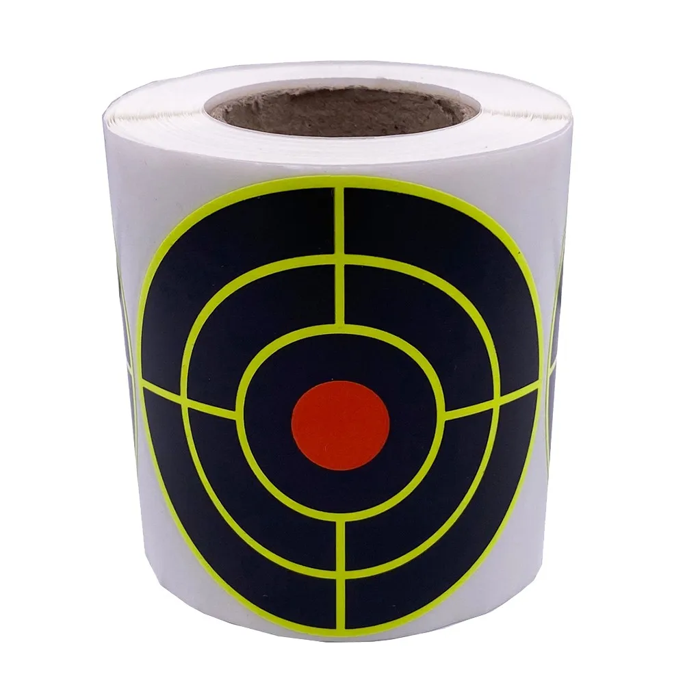 200pcs/Roll Self Adhesives Paper Reactive Splatter Parper Target Sticker For Archery Bow Hunting Shooting Training Targets
200pcs/Roll Self Adhesives Paper Reactive Splatter Parper Target Sticker For Archery Bow Hunting Shooting Training Targets
