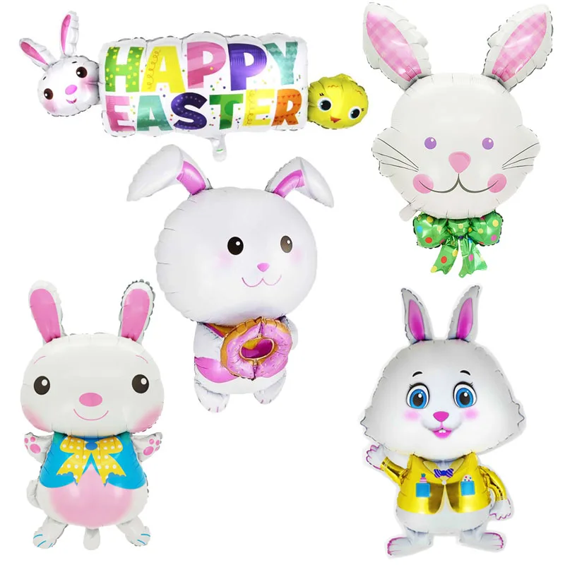 Easter Bunny Balloon Easter Egg Bunny Balloon Happy Easter Party Decor Festival Party Scenes Decor Kindergarten Decoration
Easter Bunny Balloon Easter Egg Bunny Balloon Happy Easter Party Decor Festival Party Scenes Decor Kindergarten Decoration