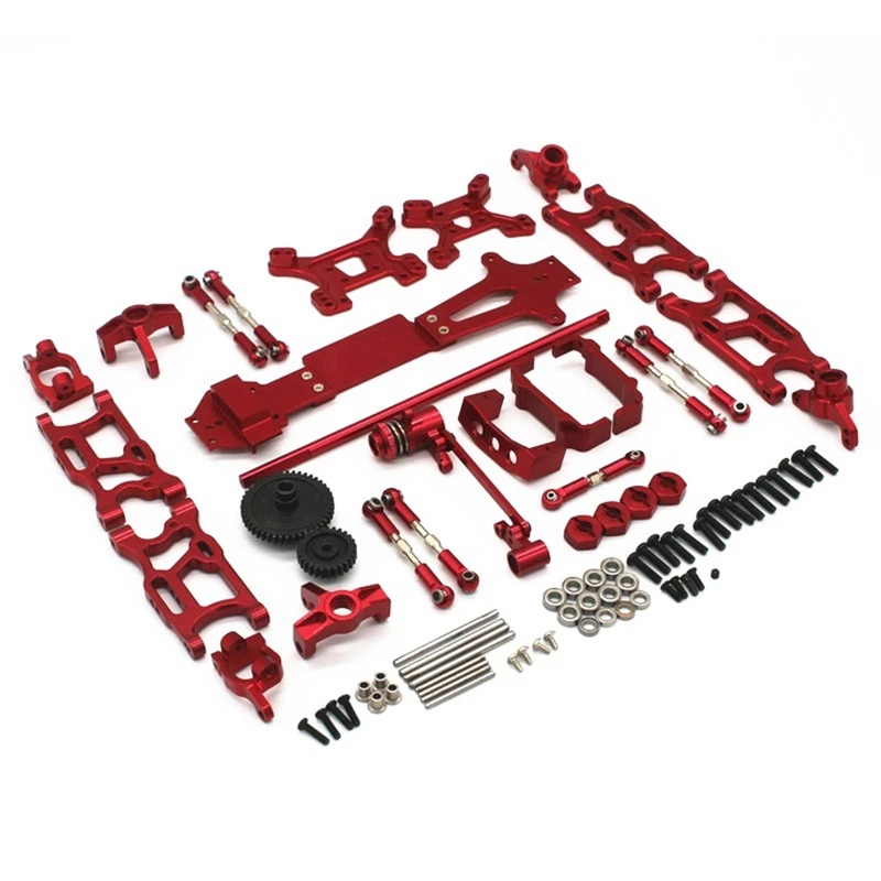 Upgrade Metal Kit Drive Shaft Pull Rod Swing Arm Steering Cup C Seat Gear For Wltoys 144001 144002 1/14 RC Car Parts
Upgrade Metal Kit Drive Shaft Pull Rod Swing Arm Steering Cup C Seat Gear For Wltoys 144001 144002 1/14 RC Car Parts