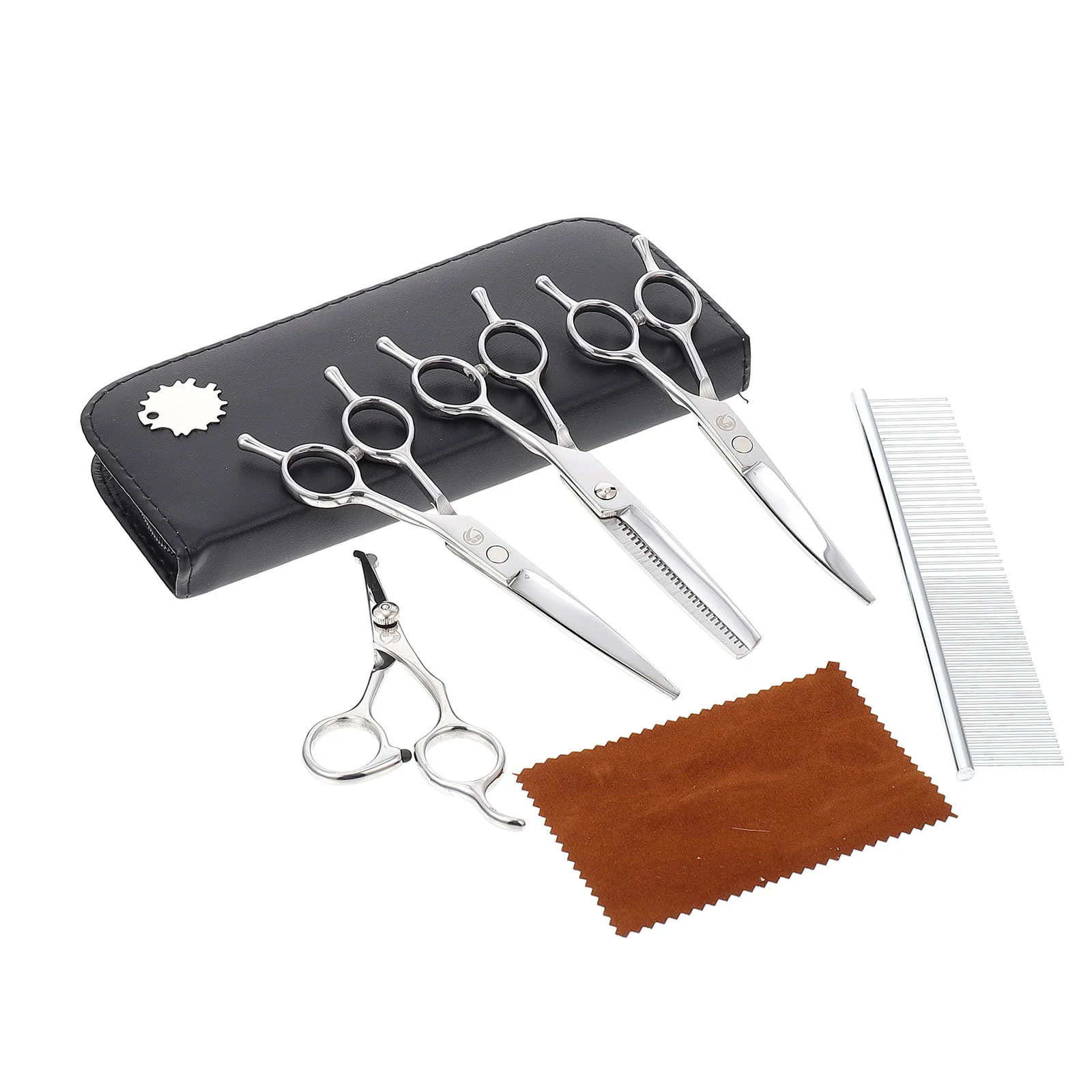 1 Set Practical Portable Lightweight Durable Hair Trimming Scissor Hair Dressing Scissor for Cat
1 Set Practical Portable Lightweight Durable Hair Trimming Scissor Hair Dressing Scissor for Cat