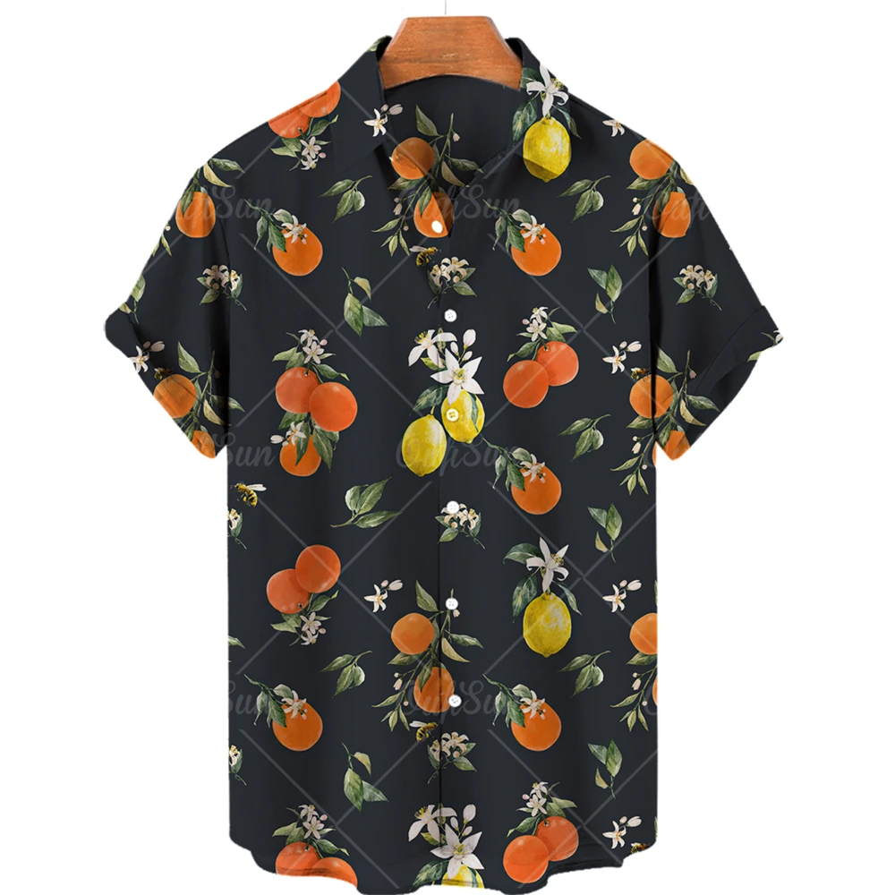 2022 Hawaiian Shirt 3D Print Fruit Pattern Men and Women Short Sleeve Unisex Loose Vacation Fashion Casual Top Beach
2022 Hawaiian Shirt 3D Print Fruit Pattern Men and Women Short Sleeve Unisex Loose Vacation Fashion Casual Top Beach