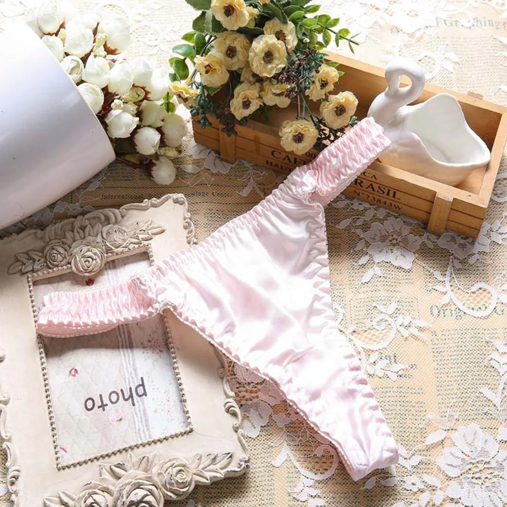 Classic Pure Silk Briefs Briefs Briefs Underwear T-back Thongs Thongs G-string T-back Underwear Women Women 100% Pure Silk
Classic Pure Silk Briefs Briefs Briefs Underwear T-back Thongs Thongs G-string T-back Underwear Women Women 100% Pure Silk