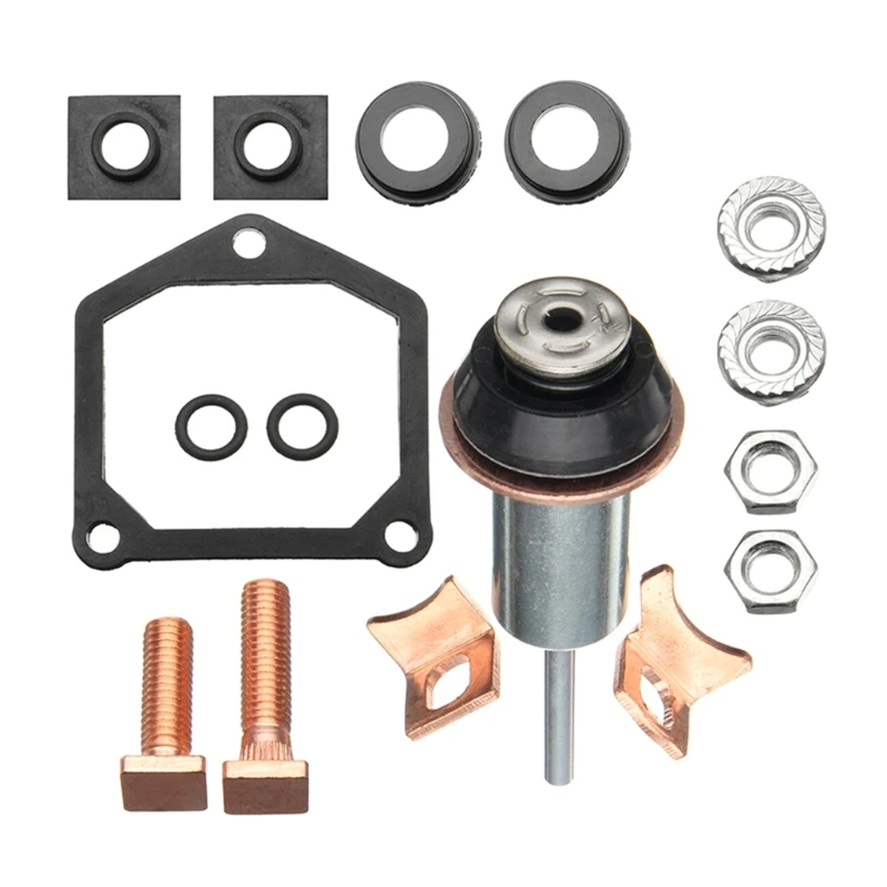 Industrial Grade Starter Solenoid Rebuild Repair set Plunger Spring Contact Car Accessories Easy Installation for Auto
Industrial Grade Starter Solenoid Rebuild Repair set Plunger Spring Contact Car Accessories Easy Installation for Auto
