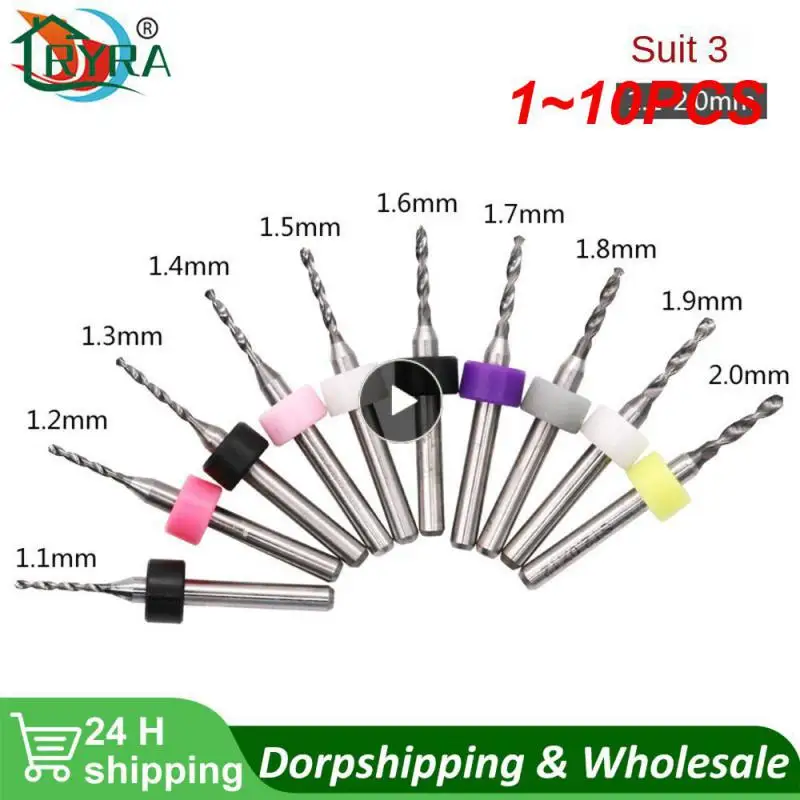 1~10PCS XCANSet 0.3mm to 1.2mm PCB Mini Drill Bit Tungsten Steel Carbide for Print Circuit Board CNC Drill Bits Machine
1~10PCS XCANSet 0.3mm to 1.2mm PCB Mini Drill Bit Tungsten Steel Carbide for Print Circuit Board CNC Drill Bits Machine