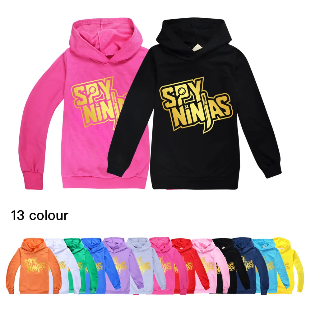 SPY NINJA Children's Hoodies Sweatshirt Tees Cotton Boys Spring Clothes Shirts for Teenage Girls Anime Cosplay Little Kids Tops
SPY NINJA Children's Hoodies Sweatshirt Tees Cotton Boys Spring Clothes Shirts for Teenage Girls Anime Cosplay Little Kids Tops