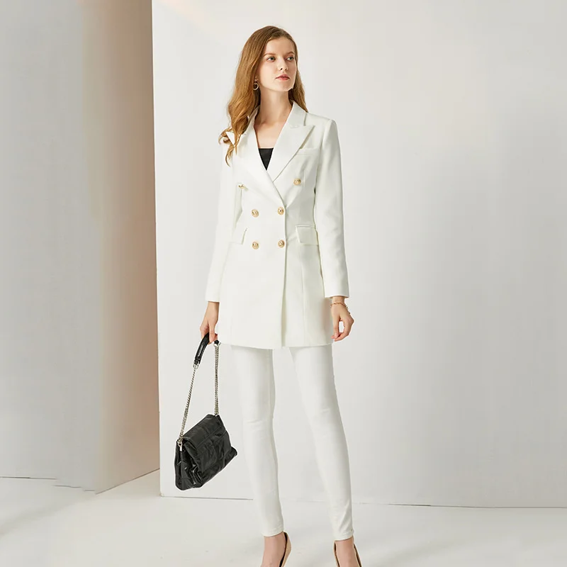 Short Dress Elegant Outfits For Women Casual Long Sleeve Suit Dress Double-Breasted A-line Dress Office Lady Solid Color Dresses
Short Dress Elegant Outfits For Women Casual Long Sleeve Suit Dress Double-Breasted A-line Dress Office Lady Solid Color Dresses