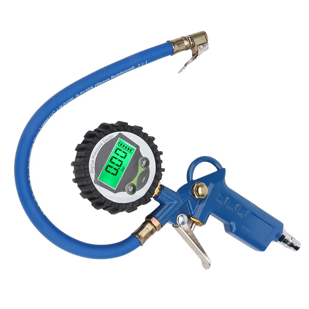 Car Tire Air Pressure Inflator Gauge LCD Display LED Backlight Vehicle Inflation Monitor Tire
Car Tire Air Pressure Inflator Gauge LCD Display LED Backlight Vehicle Inflation Monitor Tire