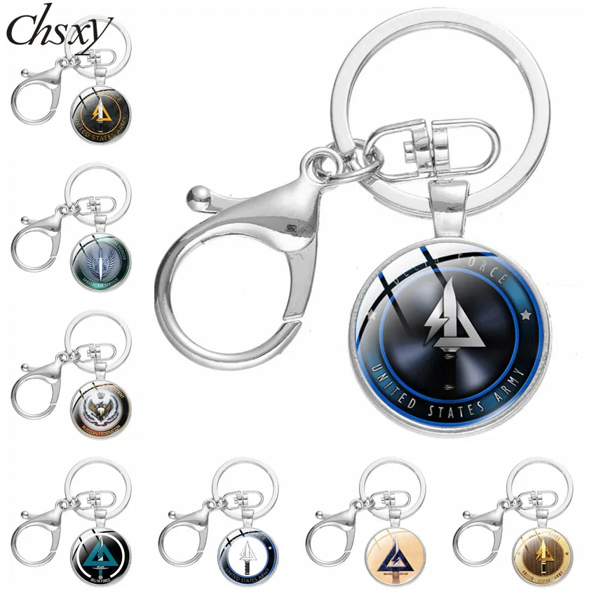 Delta Force Black Ops SAS Military Army Tactical Lobster Clasp Keychains Task Force 141 US Army Special Force Glass Dome Keyring
Delta Force Black Ops SAS Military Army Tactical Lobster Clasp Keychains Task Force 141 US Army Special Force Glass Dome Keyring